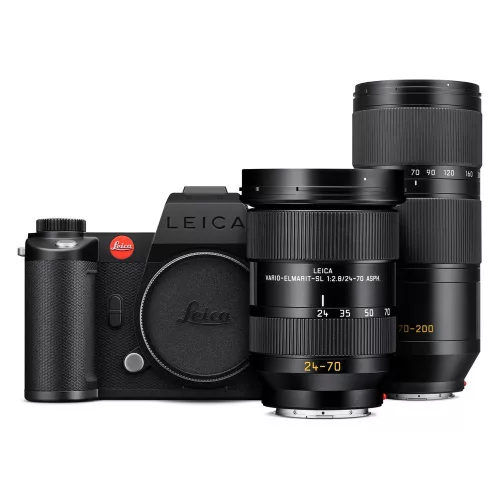 Leica SL3-S + VARIO-ELMARIT-SL 24-70 f/2.8 + 70-200 f/2.8 ASPH. kit