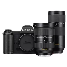   Leica SL3-P + Vario-Elmarit-SL 24–70 f/2.8 ASPH. + 70–200 f/2.8 ASPH. szett