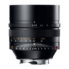 Leica Noctilux-M 50mm F0.95 Asph. lens, black