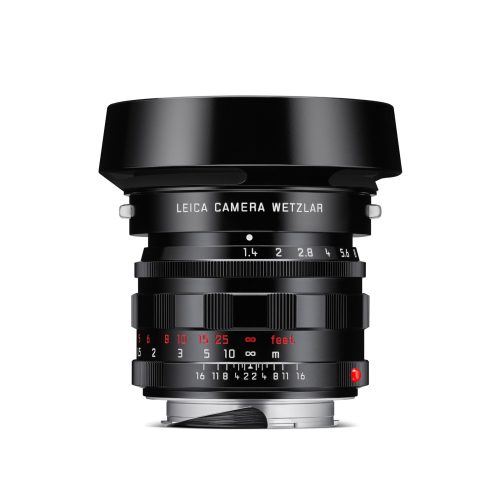 Leica Summilux 50mm F1.4 M lens, Glossy Black