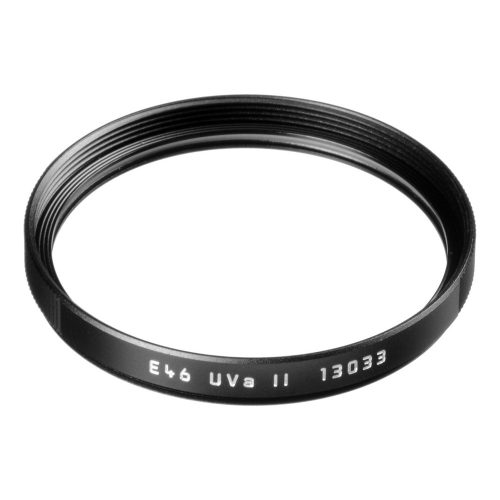 Leica E46 UVa II filter, black