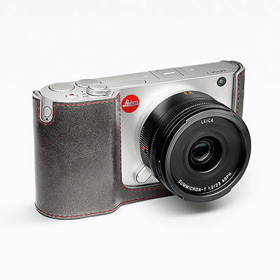 Leica leather protector stone grey