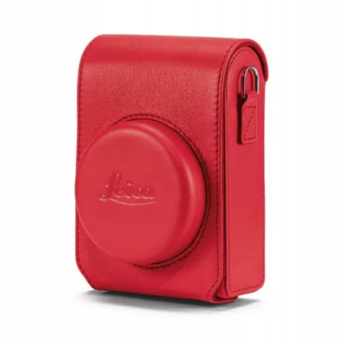 Leica leather case C-Lux camera, red