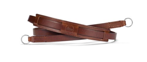Leica CL vintage leather neck strap, brown