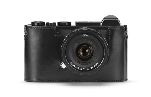 Leica CL leather protector, black