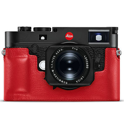 Leica M10 leather protector, red