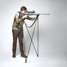   4 Stable Stick "Bush" Essential Shooting Stick, Green