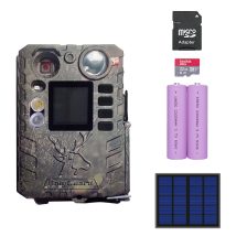   Boly Guard BG410-DFPS vadkamera szett duál vakuval és napelem panellel