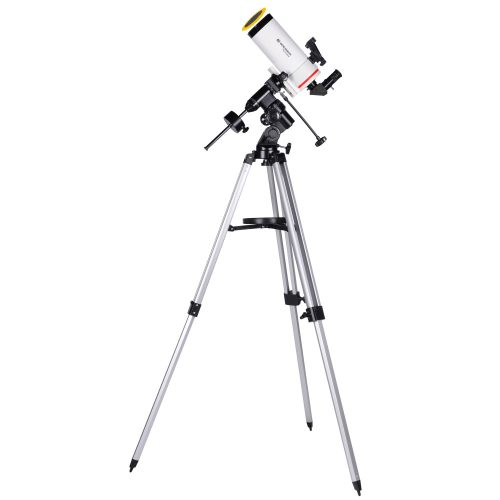 BRESSER Messier MC-100/1400 EQ3 Maksutov-Cassegrain Telescope with Smartphone Adapter & Solar Filter
