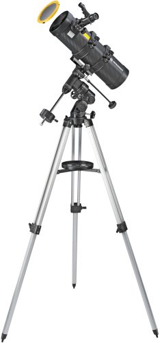 Bresser Spica-II 130/1000 EQ3 teleszkóp okostelefon-adapterrel és napszűrővel	