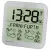 Bresser MyTime Meteotime LCD wall clock silver