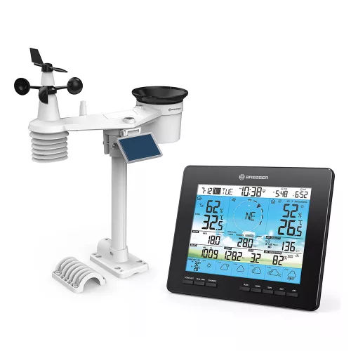 Bresser 7 az 1-ben Solar 6-Day 4CAST PRO Wi-Fi Weather Station with Solar-powered Sensor