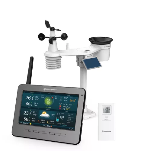 Bresser Wi-Fi HD TFT Weather Station with 7-in-1 Sensor