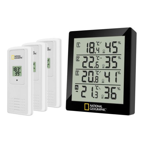 National Geographic Thermo-/Hygrometer black 4 measurement results