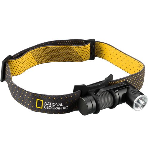NATIONAL GEOGRAPHIC ILUMINOS 450 LED Flashlight with head mount