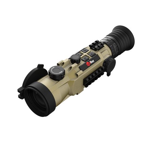 InfiRay Hybrid HYL50W 384 thermal riflescope and clip-on
