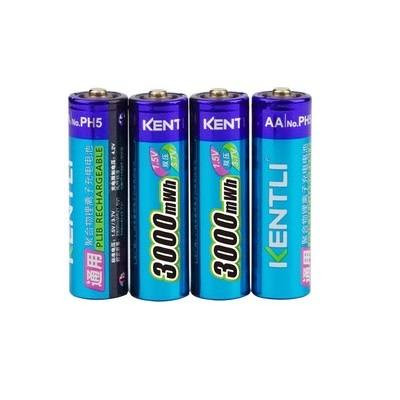 Kentli PH5 AA Lithium-ion battery 3000 mWh - 4pcs