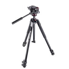 Manfrotto 190X kit alu 3 sections tripod + XPRO fluid head