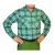 Niteforce Flannel Shirt Forest M