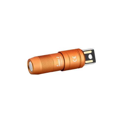 Olight iMINI 2 orange mini USB LED flashlight