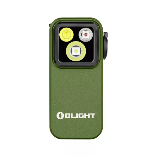 Olight Oclip Pro flashlight, OD Green - showroom piece