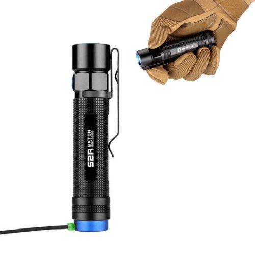 Olight S2R rechargeable flashlight