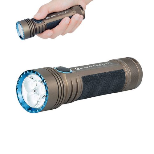 Olight Seeker 2 Pro TAN rechargeable LED flashlight - brown