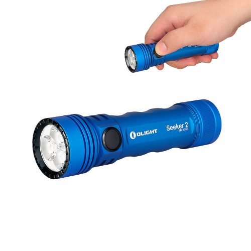 Olight Seeker 2 rechargeable flashlight blue