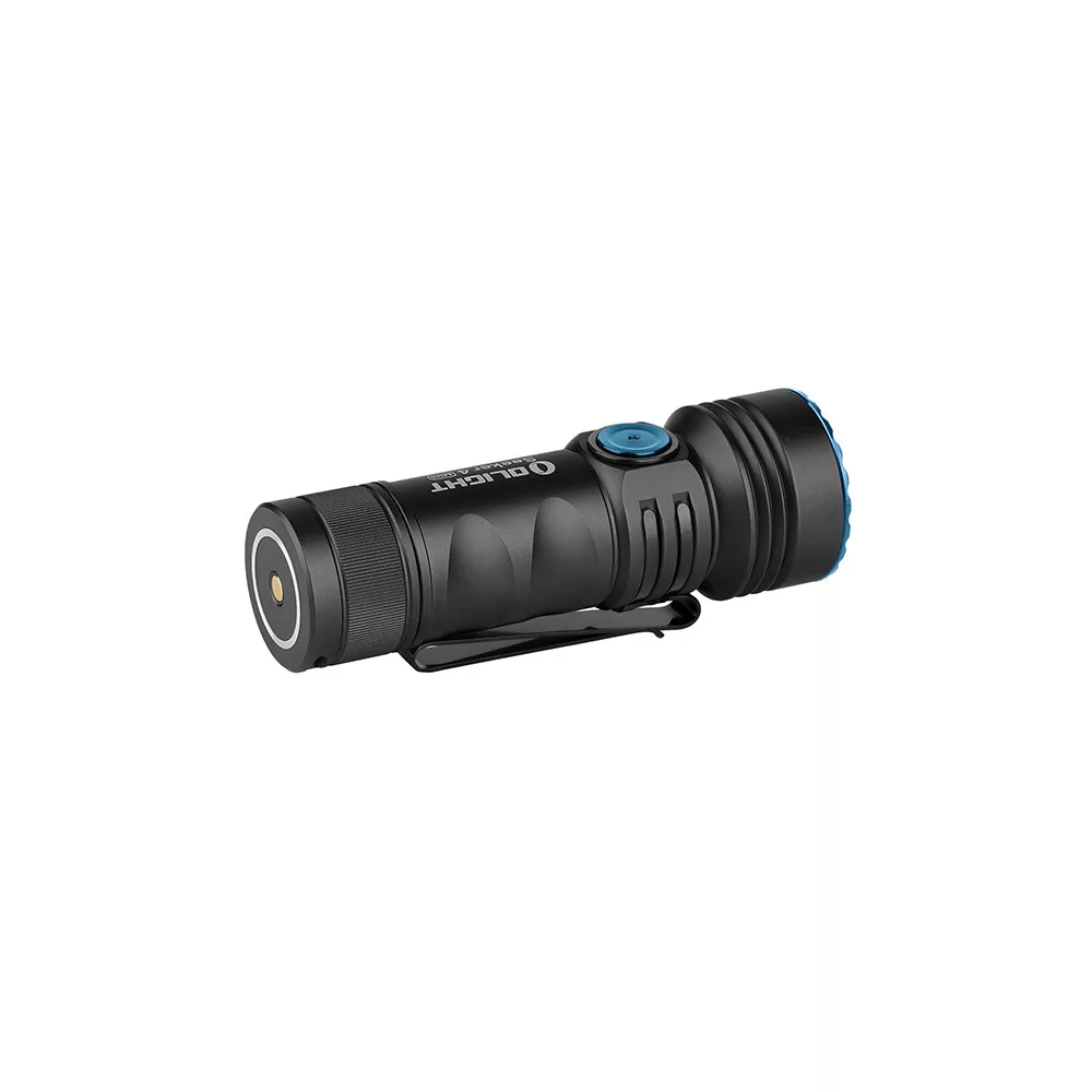 Olight Seeker 4 Mini Black rechargeable LED flashlight - lei