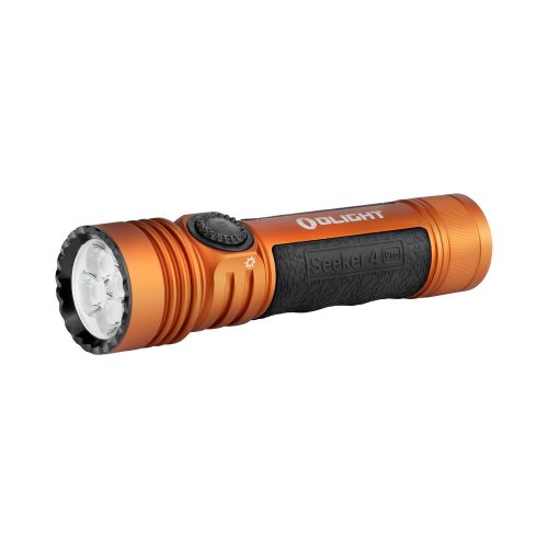 Olight Seeker 4 Pro rechargeable LED flashlight - orange