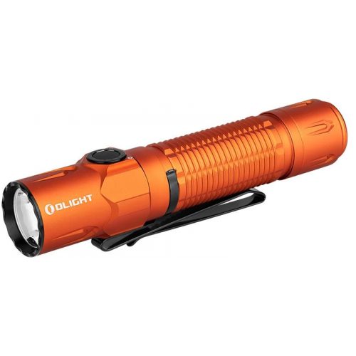 Olight Warrior 3s Rechargable LED Flashlight, orange