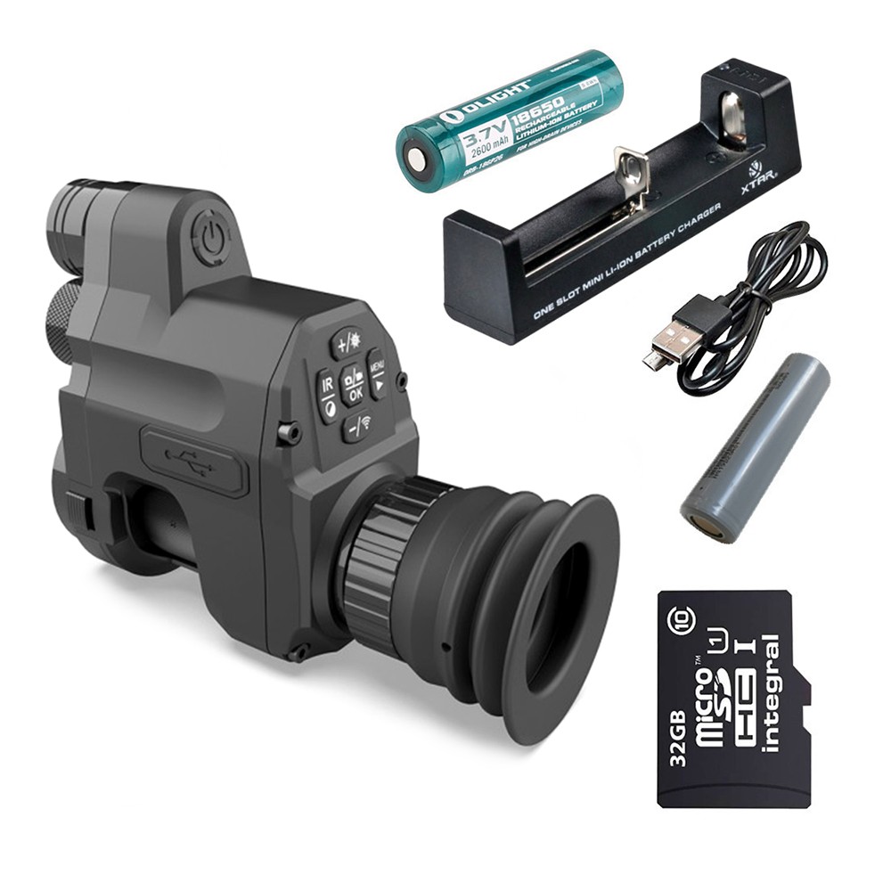 PARD NV007V 12mm night vision clipon with 940nm IR smart ki