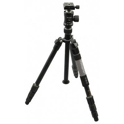 Rollei-fotopro-C5-i-allvany-+-monopod-+-gombfej-+-belelt-taska-fekete