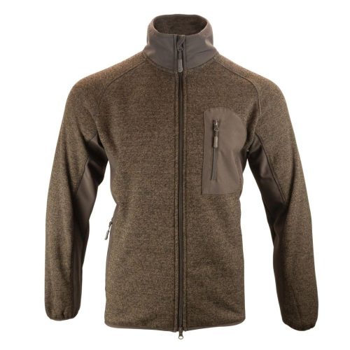 Jack Pyke Weardale cipzáros kötött pulóver barna M