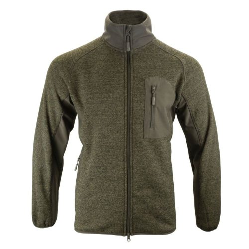 Jack Pyke Weardale cipzáros kötött pulóver zöld XXL