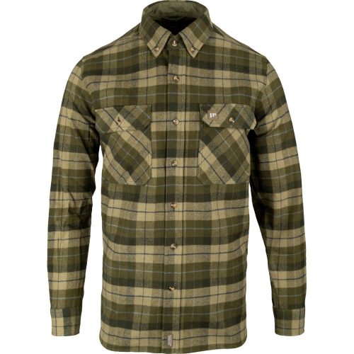 Jack Pyke Bleasdale Heavy Flannel Shirt Green S