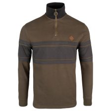 Jack Pyke Contrast vékony pulóver fél cipzárral, zöld S