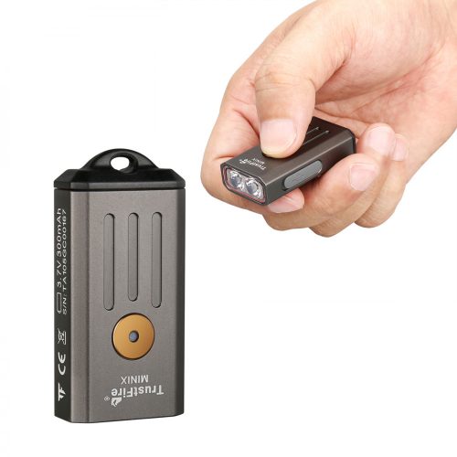 Trustfire MINIX Grey LED with White and UV Flashlight