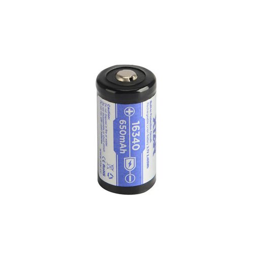 XTAR RCR123 650mAh battery with protection