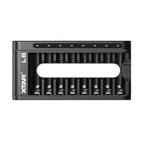 XTAR L8 AA/AAA 1.5V Li-ion/1.2V Ni-MH töltő