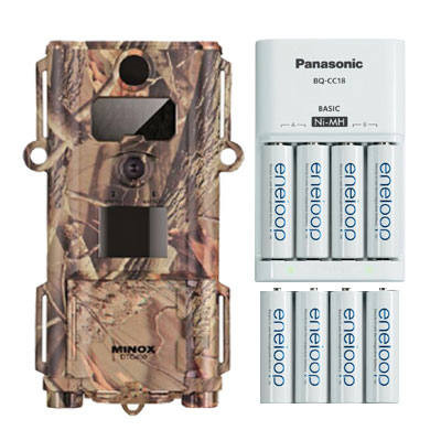 Minox-DTC-400-vekony-vadkamera-+-Eneloop-akku-szett