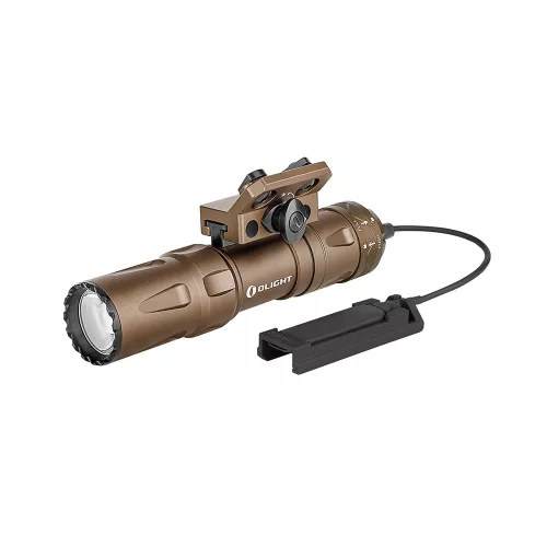 Olight Odin Mini tölthető taktikai lámpa lengőkapcsolóval, desert tan