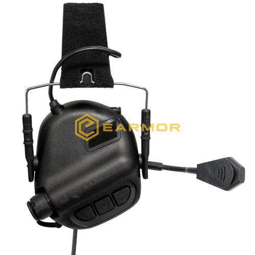 Opsmen Earmor M32 elektronikus fülvédő fekete