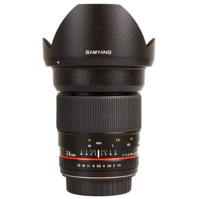 Samyang 24mm F1.4 ED AS IF UMC Nikon AE lens