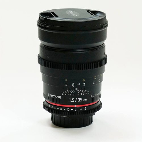 Samyang 35mm T1.5 VDSLR AS UMC II Nikon lens