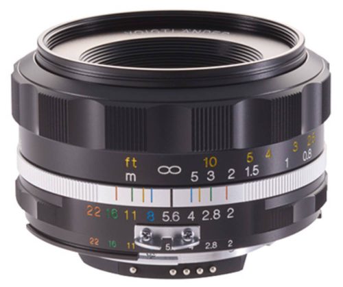 Voigtländer Ultron 40 mm F2.0 SLII-S ASPH Ai-S black Nikon lens