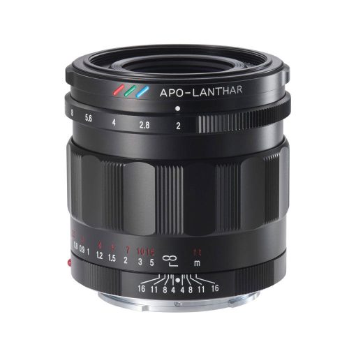 Voigtländer APO-Lanthar 50 mm F2.0 Sony E black lens