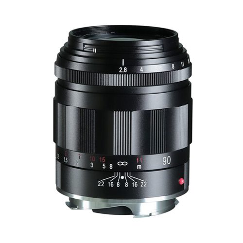 Voigtländer APO-Skopar 90mm F2.8 VM black lens