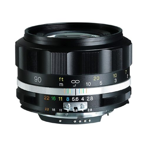Voigtländer Apo-Skopar 90mm f/2.8 SLII-S Nikon AI-S black lens