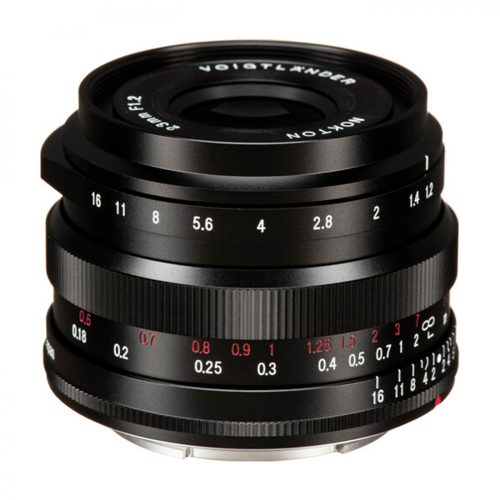Voigtländer Nokton 23mm F/1.2 Fujifilm X black lens
